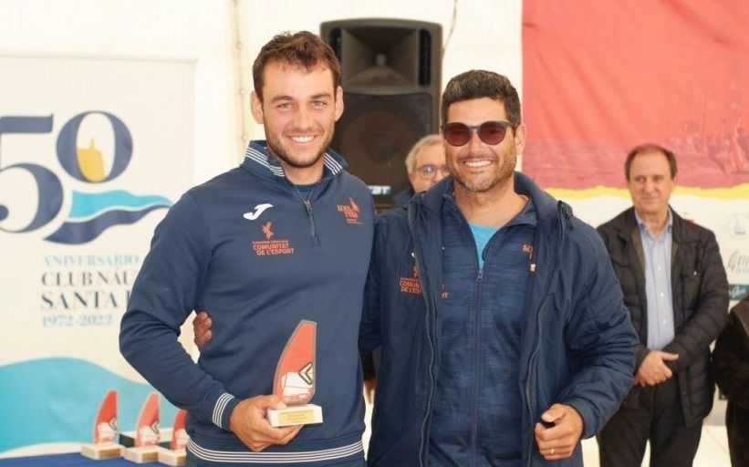 José Luis Boronat, quinto en el Campeonato de España de IqFoil