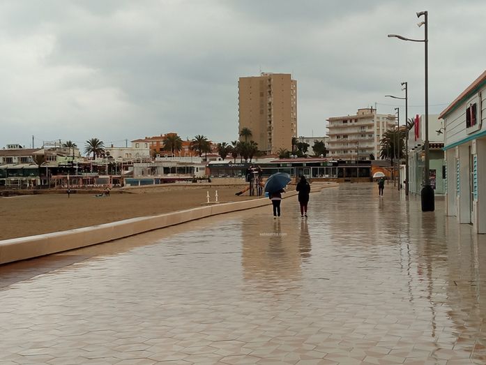 Las lluvias dejan registros de hasta 68 litros por metro cuadrado en la estación de Xàbia Histórica de Meteoxàbia