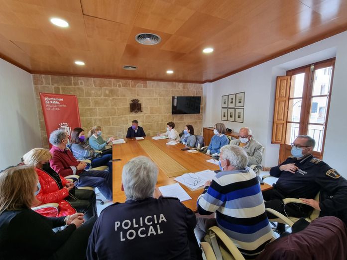 Xàbia coordinates joint response to demand for humanitarian assistance to Ukraine