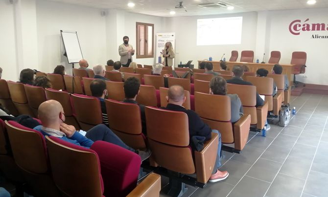 Medio centenar de empresas participan en Dénia en la Jornada de Kit Digital organizada por Cámara Alicante