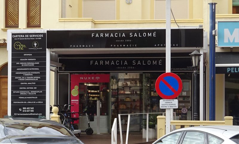 Farmacias de Xàbia, cuáles son y dónde están