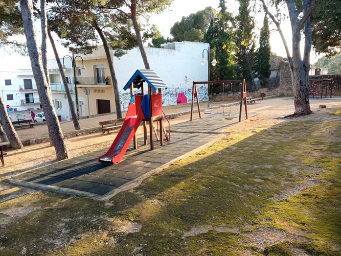 Así está el parque de Pedro IV de Duanes de Mar