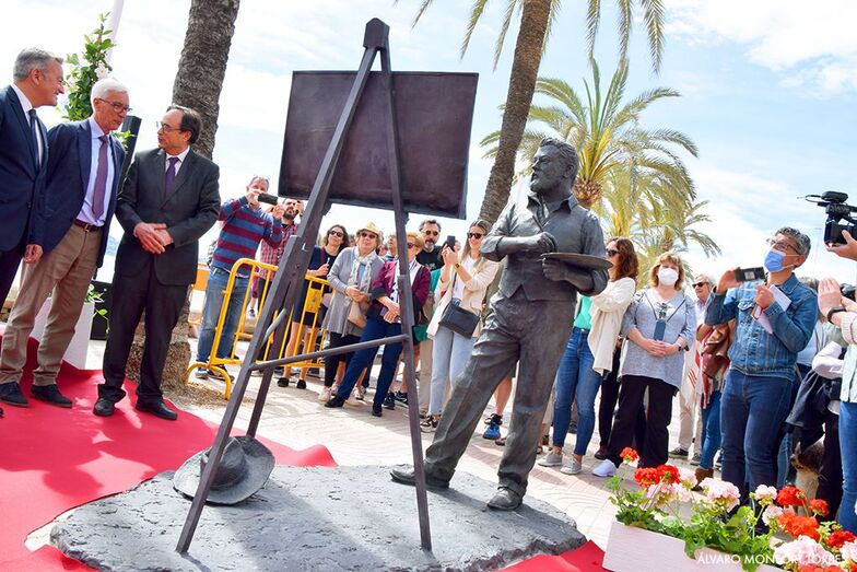Joaquín Sorolla ya preside el paseo marítimo de Xàbia