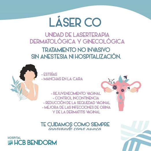 HCB Hospitales incorpora el láser CO para tratar problemas dermatológicos y ginecológicos sin necesidad de anestesia ni hospitalización