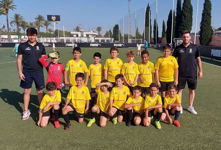 El Benjamín B de Benitatxell se proclama campeón de liga por tercer año consecutivo
