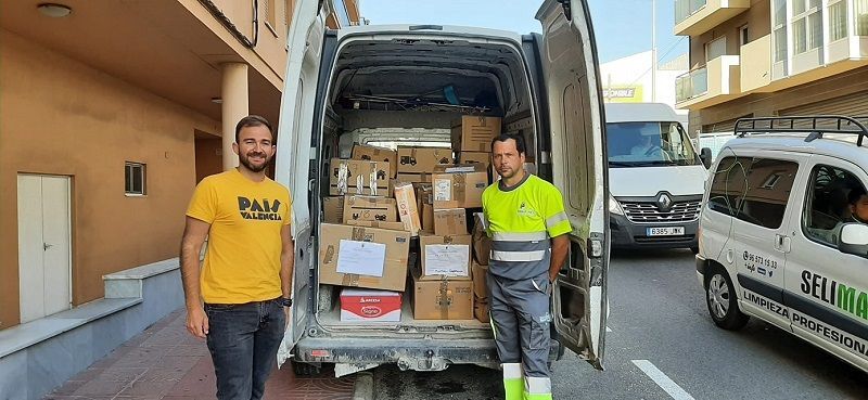 Benitatxell se vuelca con el pueblo Saharaui