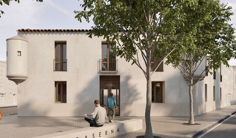 Gata de Gorgos aprueba en pleno la contratación de las obras de reforma del antiguo cuartel de la Guardia Civil