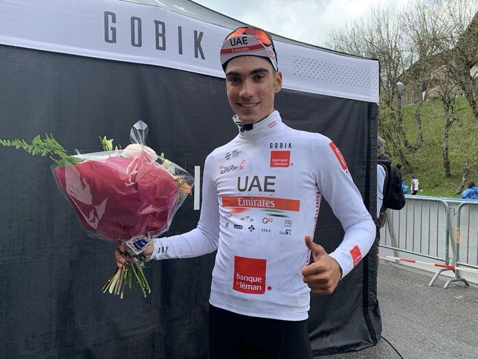 Juan Ayuso se queda a segundos de su primer podium en el Tour de Romandia