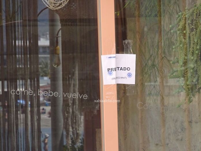 Comunicado del Ayuntamiento de Xàbia tras el precinto de los locales de la Punta del Arenal