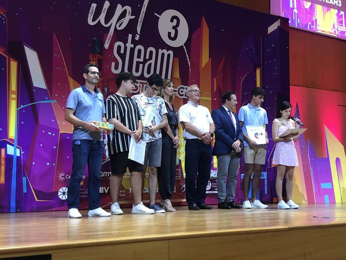 El instituto La Mar de Xàbia triunfa en los premios Up Steam de tecnología sostenible de la Universitat Politècnica
