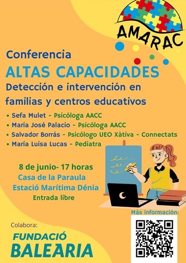 Charla para detectar e intervenir en casos de escolares con altas capacidades