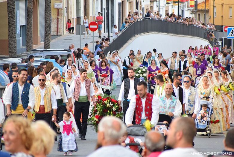 Programa Fogueres 2022. Martes 21 de junio. Primer Día de Ofrenda