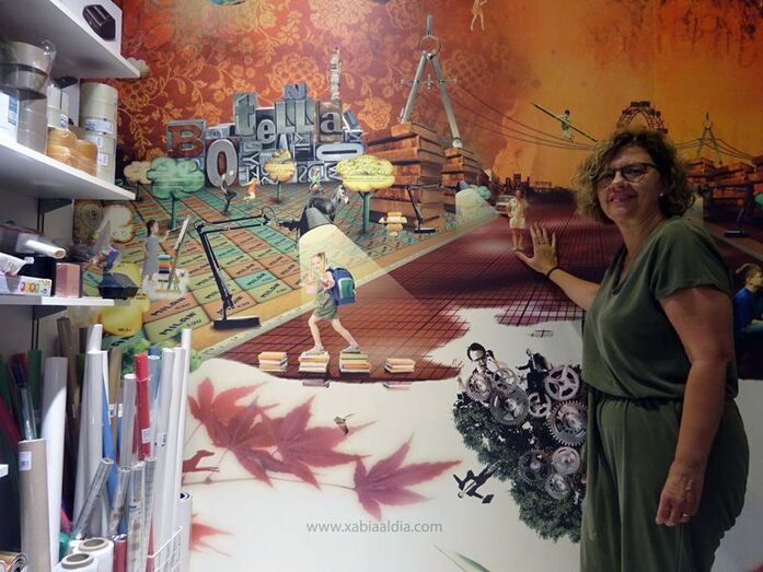 Clara Vallés de Papelería Botella: 