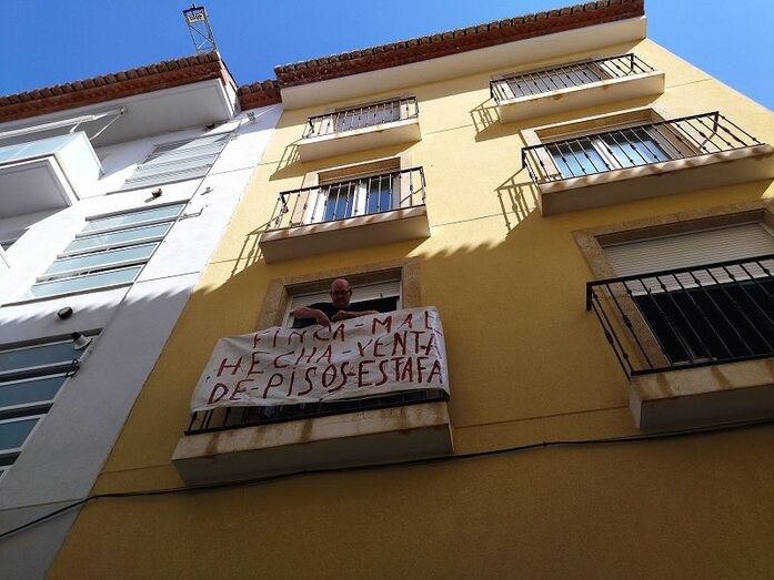 El abuelo coraje de Xàbia denuncia, una vez más, que le hacen mobbing