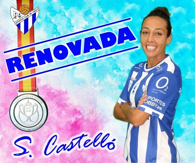 Sandra Castelló cumplirá su décima temporada en el Sporting de Huelva
