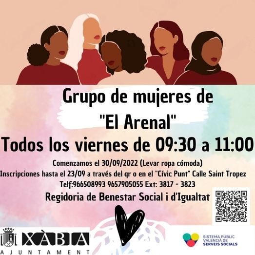 El Civic Punt del Arenal, lugar de encuentro de mujeres