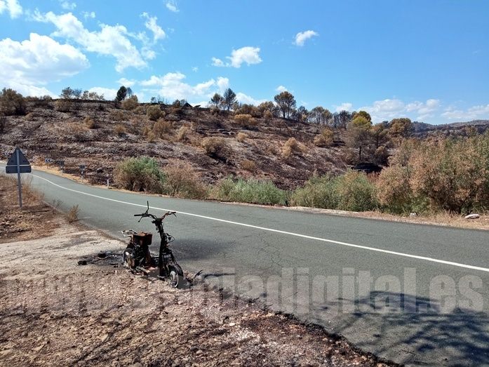 Estabilizado el incendio de Vall d’Ebo