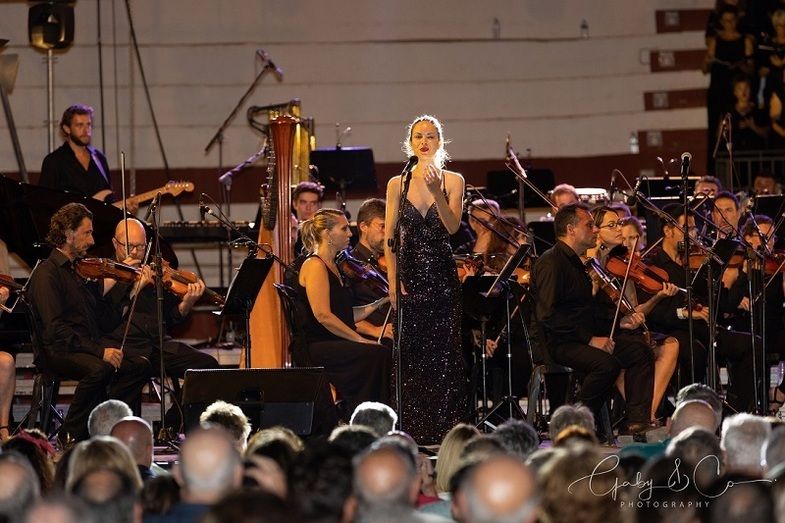 Más de 1.200 personas disfrutan del concierto del Sonafilm dedicado al genio del cine Ennio Morricone