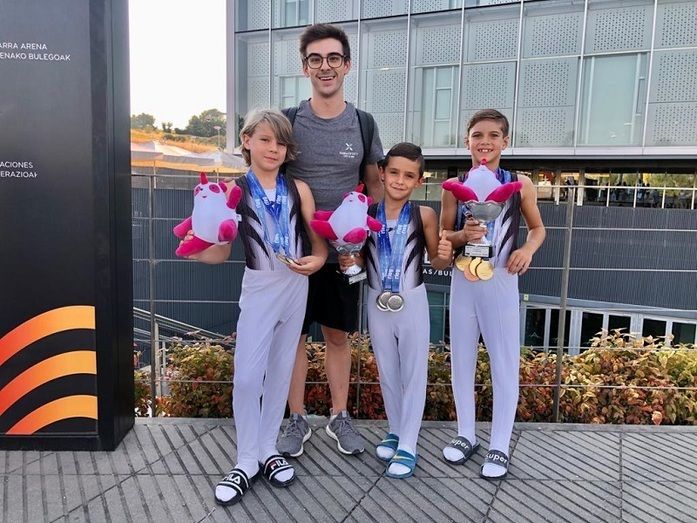Magníficos resultados para los gimnastas del club de gimnasia artística Montgó Xàbia