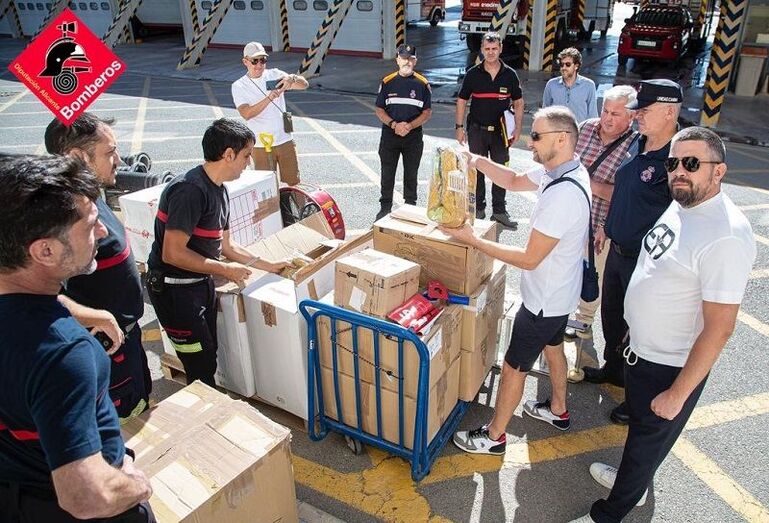 El Consorcio de Bomberos de la Diputación realiza un nuevo envío de equipamiento de emergencias a Ucrania