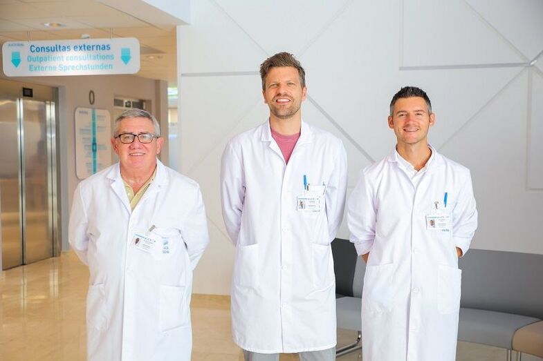 HCB Dénia incorpora el Servicio de Traumatología con tres especialistas de gran prestigio: Dr. López Vázquez, Dr. Henkel y el Dr. van Rijn