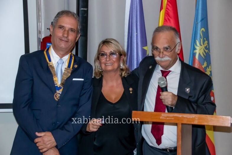 Toni Marí y su equipo en el Rotary Club Jávea logran ejecutar en un año 33 proyectos