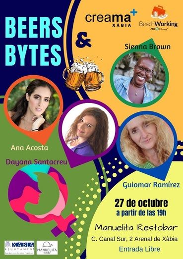 El Beers and Bytes de Xàbia dedica su próxima edición a las mujeres emprendedoras