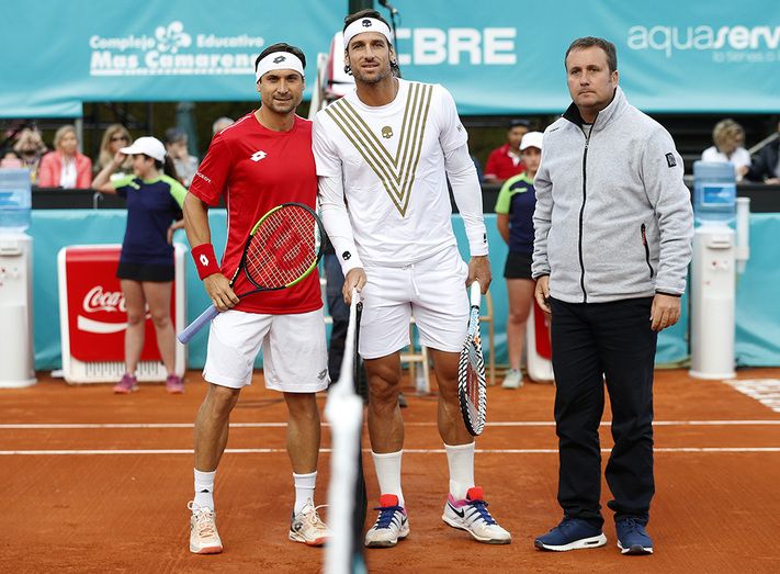 David Ferrer y Feliciano López juntos en Xàbia