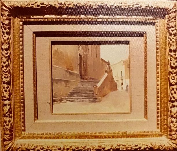 La escalinata que pintó Sorolla no es de Xàbia, es de Sagunto