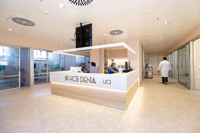 El Hospital HCB Dénia abre su Unidad de Cuidados Intensivos