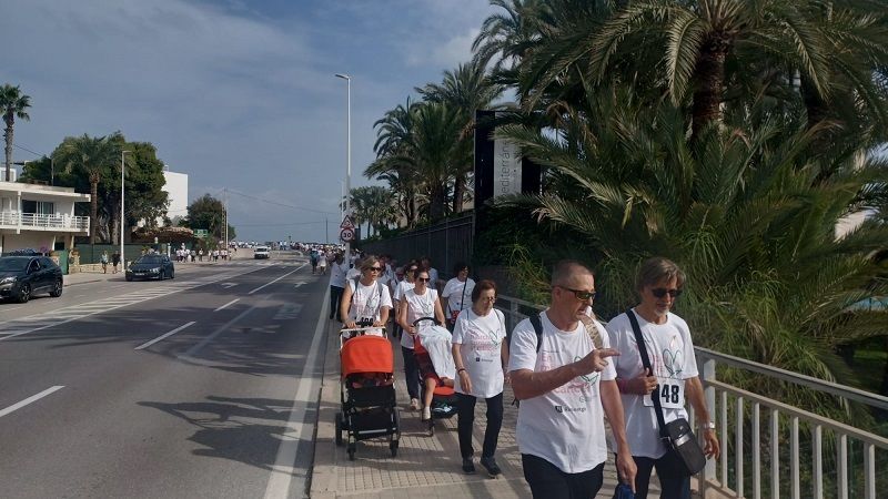 Marea contra el cáncer en Xàbia