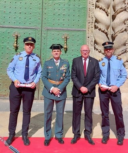 La Guardia Civil de Alicante reconoce la labor de la Policía Local de Xàbia