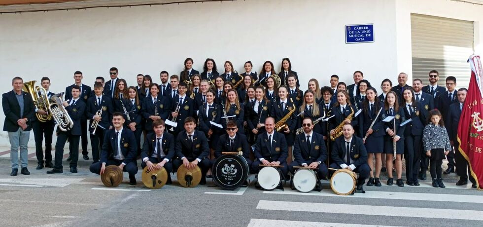 La Banda de Gata despide la celebración de Santa Cecilia con un gran concierto