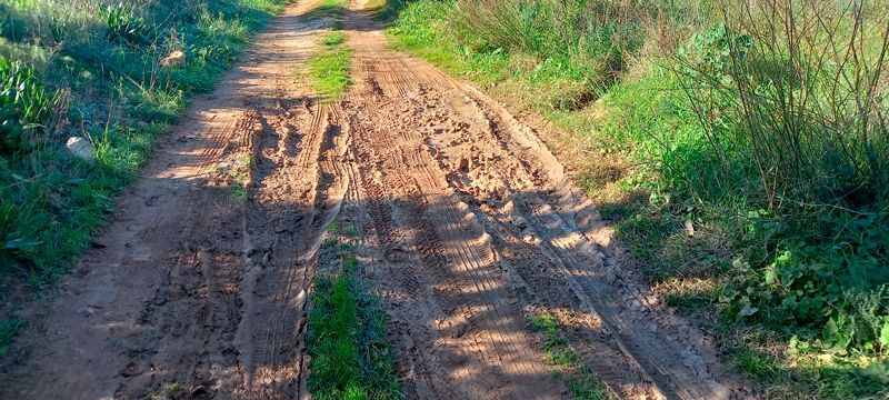 Los vecinos de la carretera de Gata piden al Ayuntamiento que acondicione el camí del Cementeri