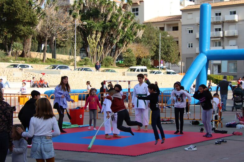 El Nadal Jove i Esportiu de Xàbia suma una edición más con gran participación de niños y niñas