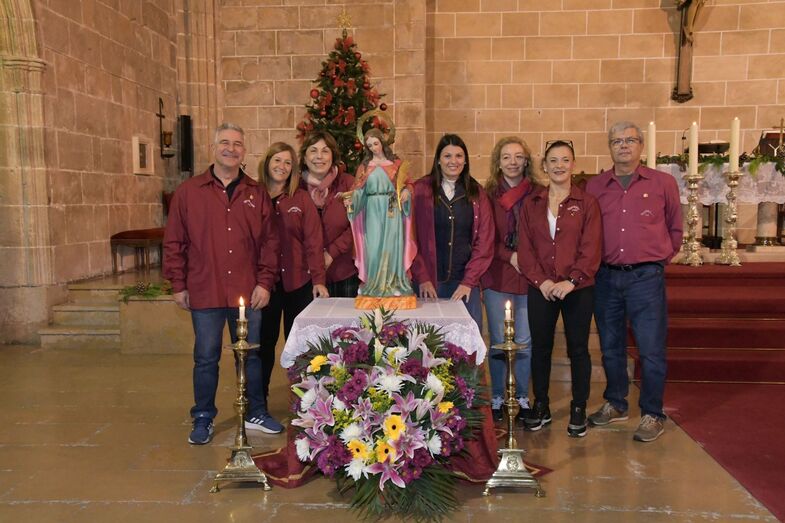 Xàbia celebra la festividad de Santa Llúcia a pesar del mal tiempo