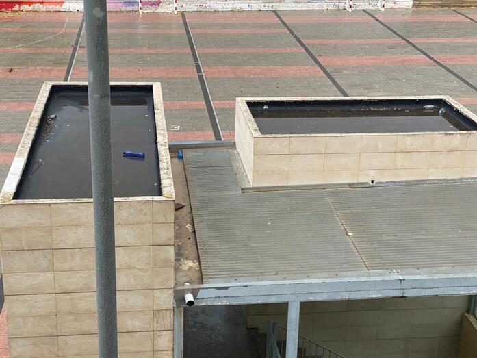 Cs Xàbia pide un plan de choque contra el estado de abandono del parking de la Plaza de la Constitución
