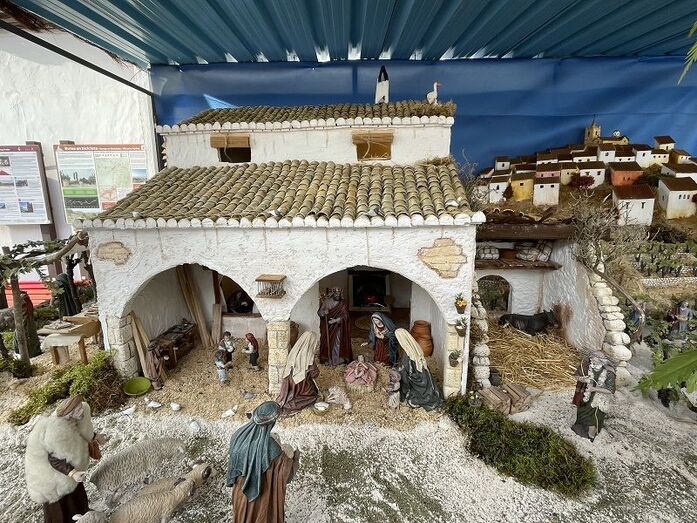 El belén de Benitatxell reivindica el patrimonio, las costumbres y los paisajes del municipio